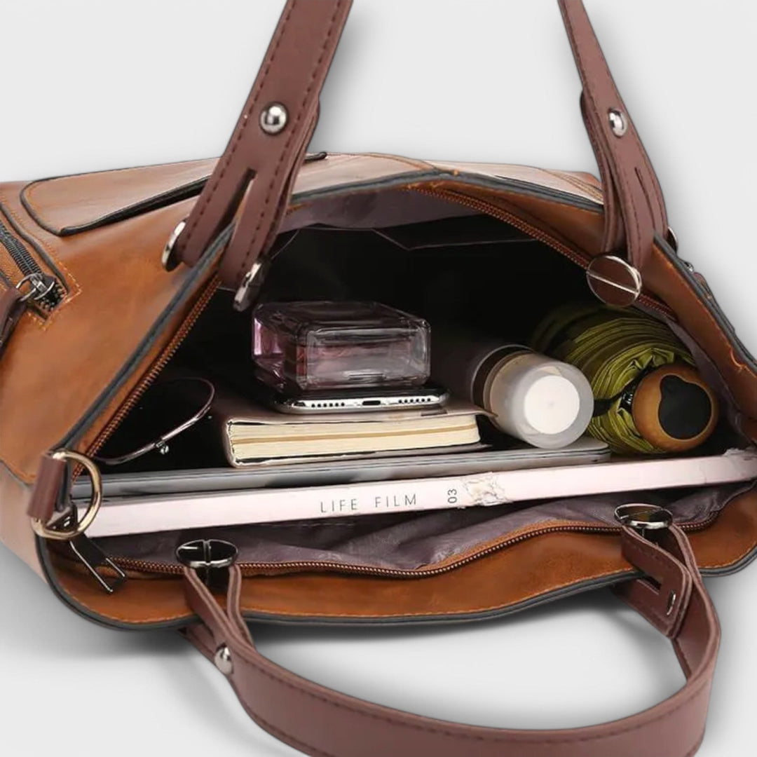 Argilla Sicilia | LORA | Borsa in Pelle Elegante