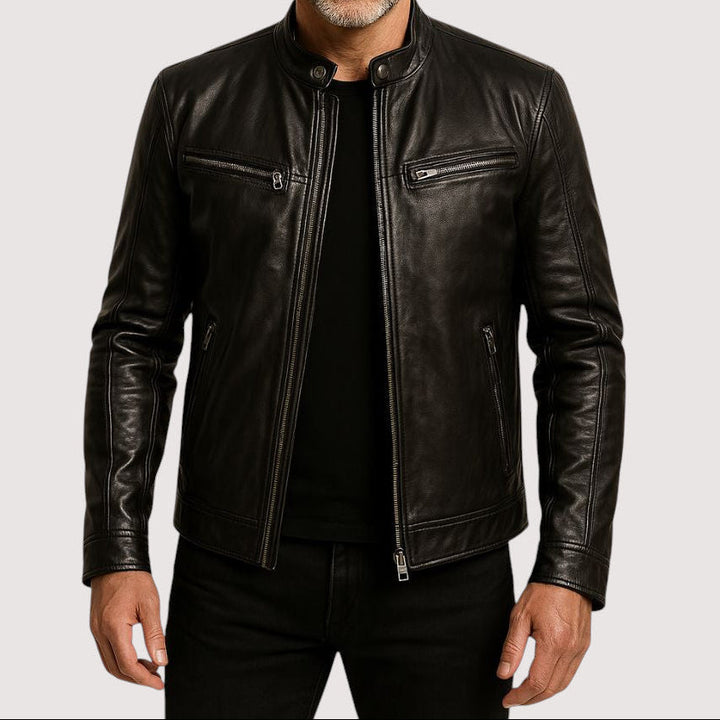 Argilla Sicilia | MARC | Giacca In Pelle Da Uomo Elegante E Versatile Qualità