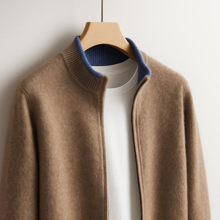 Argilla Sicilia | COSIMO | Cardigan con zip
