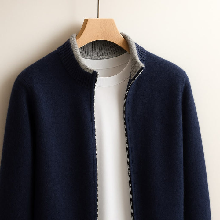 Argilla Sicilia | COSIMO | Cardigan con zip