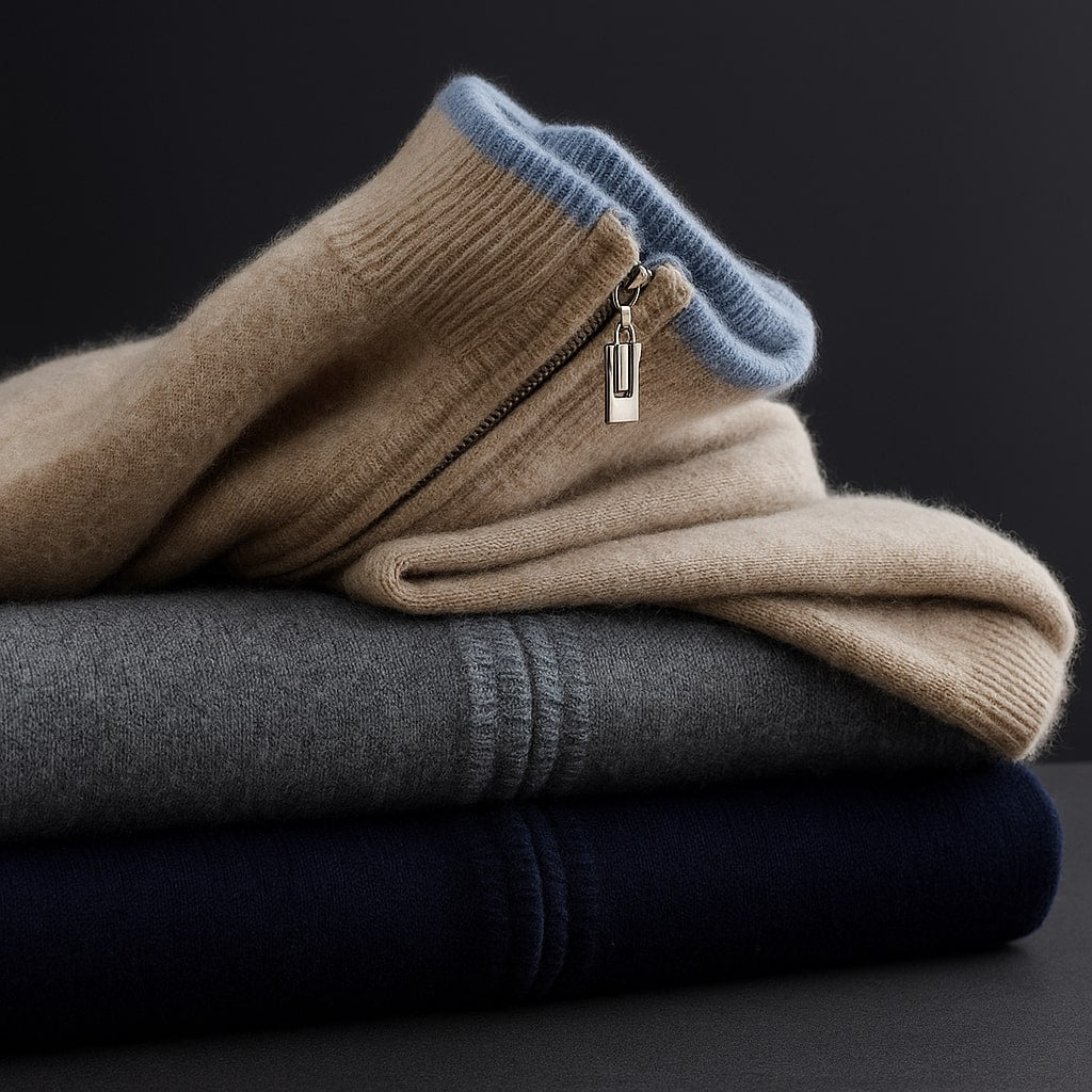 Argilla Sicilia | COSIMO | Cardigan con zip