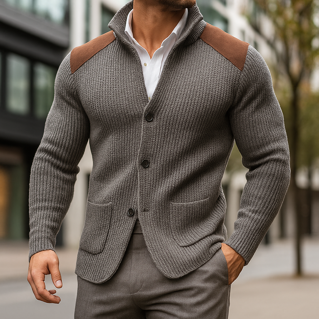 Argilla Sicilia | ROSSI ROMA | BLAZER IN MAGLIA TESTURIZZATA
