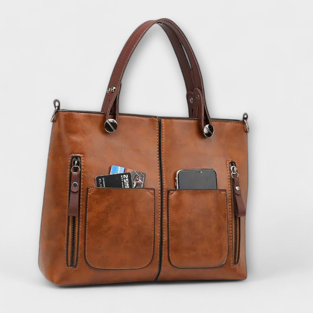 Argilla Sicilia | LORA | Borsa in Pelle Elegante