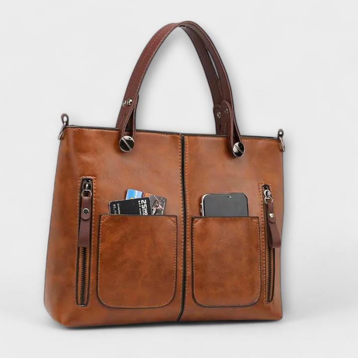 Argilla Sicilia | LORA | Borsa in Pelle Elegante