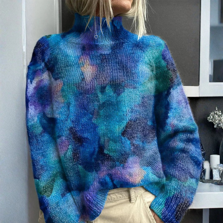 Argilla Sicilia | ASHLEY | Maglione a Collo Alto Caldo ed Elegante