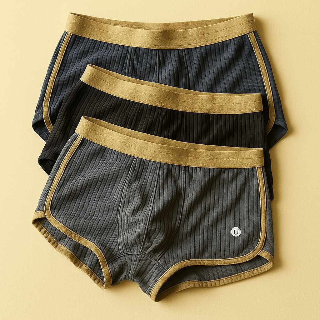 Argilla Sicilia | TRE COLORI | Set di boxer in cotone