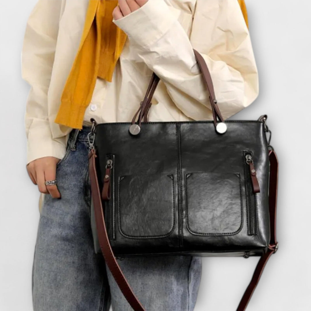 Argilla Sicilia | LORA | Borsa in Pelle Elegante