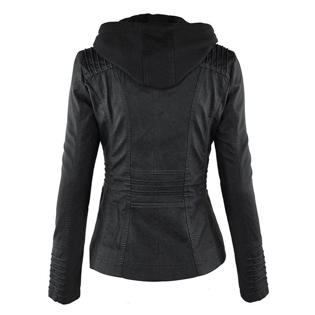 Argilla Sicilia | RAFFAELLA | Giacca biker in pelle elegante