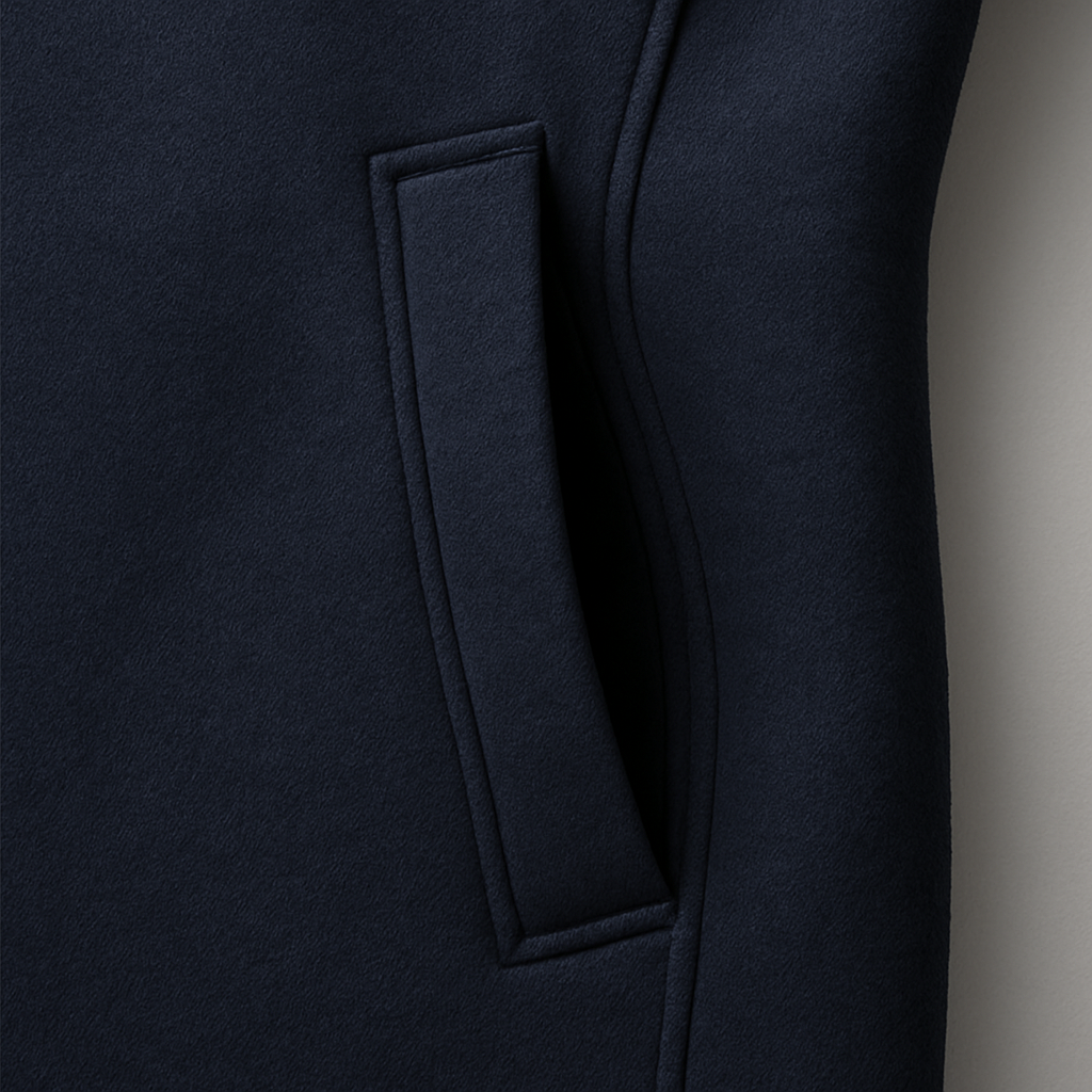Argilla Sicilia | ELEONORA | Cappotto Invernale con Zip Asimmetrica
