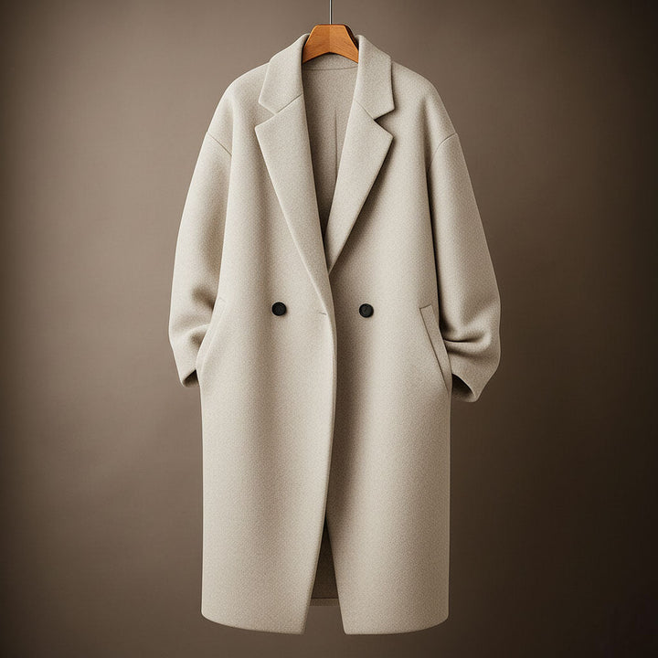 Argilla Sicilia | GIANNA | Cappotto Doppiopetto in Misto Lana