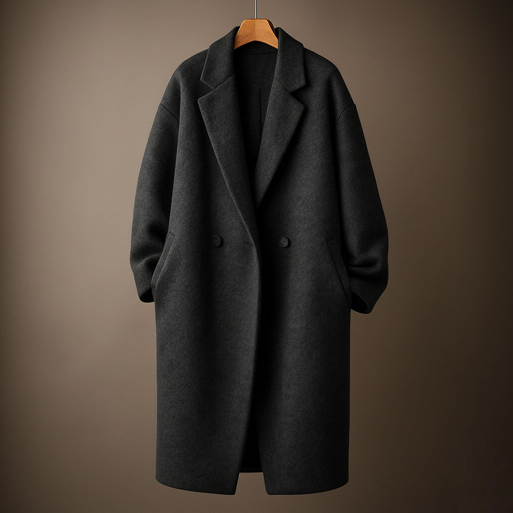 Argilla Sicilia | GIANNA | Cappotto Doppiopetto in Misto Lana
