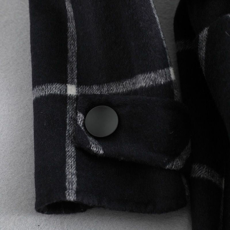Argilla Sicilia | VALERIA | Cappotto Elegante a Quadri in Lana