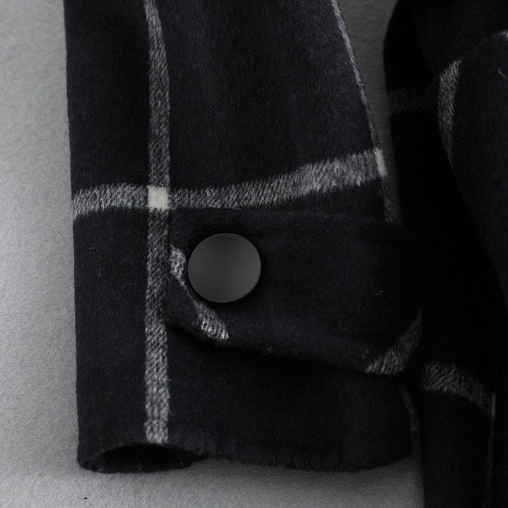 Argilla Sicilia | VALERIA | Cappotto Elegante a Quadri in Lana