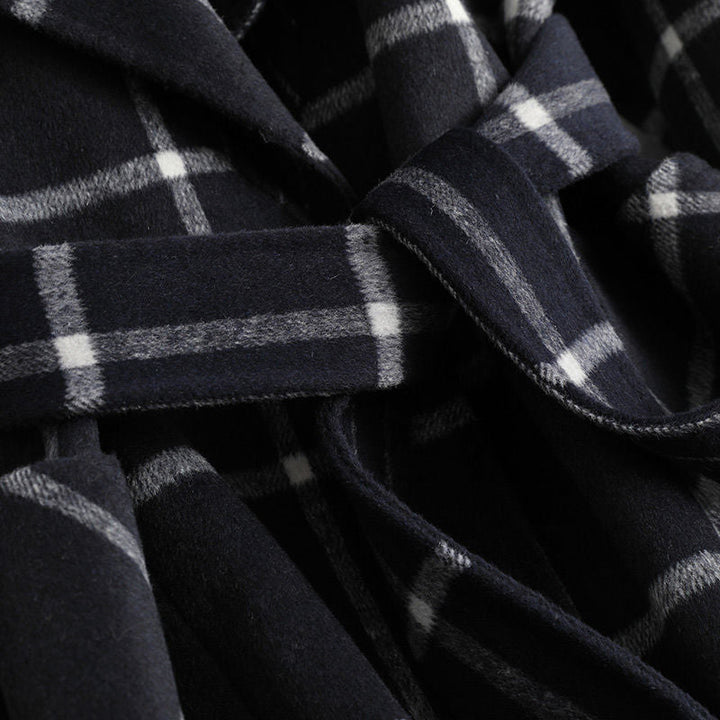Argilla Sicilia | VALERIA | Cappotto Elegante a Quadri in Lana