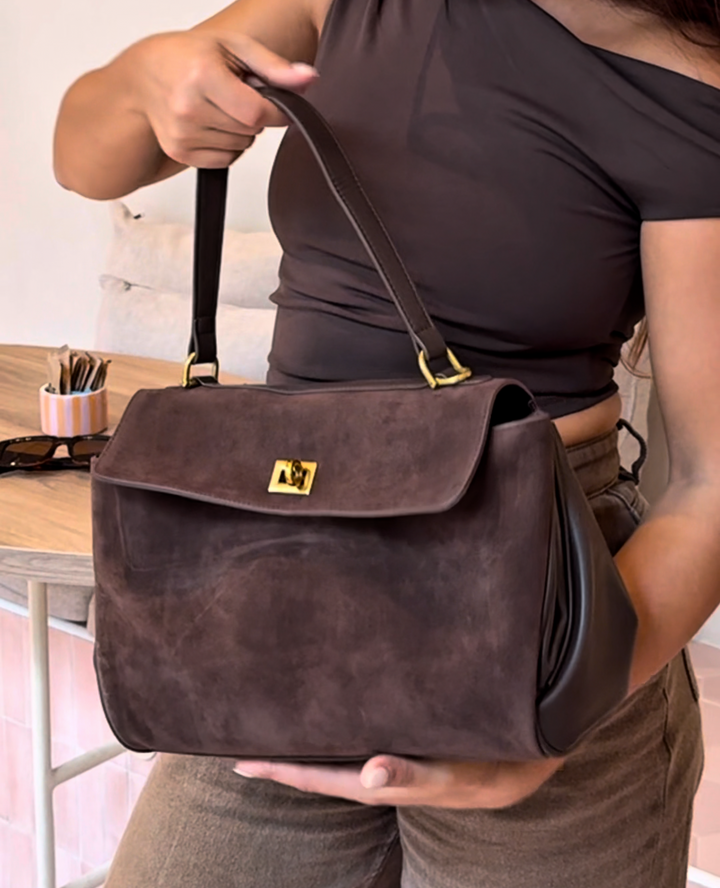 Argilla Sicilia | LUCIANA | Borsa Vera Pelle