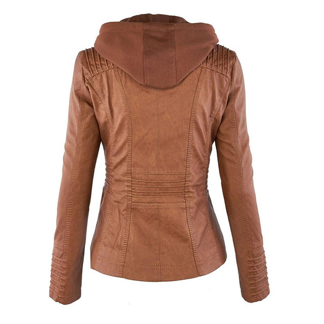 Argilla Sicilia | RAFFAELLA | Giacca biker in pelle elegante