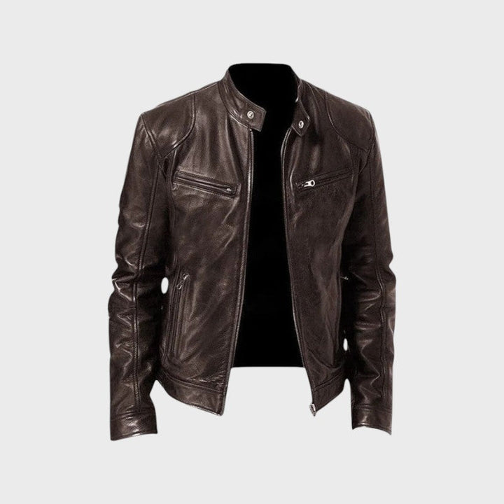 Argilla Sicilia | MARC | Giacca In Pelle Da Uomo Elegante E Versatile Qualità