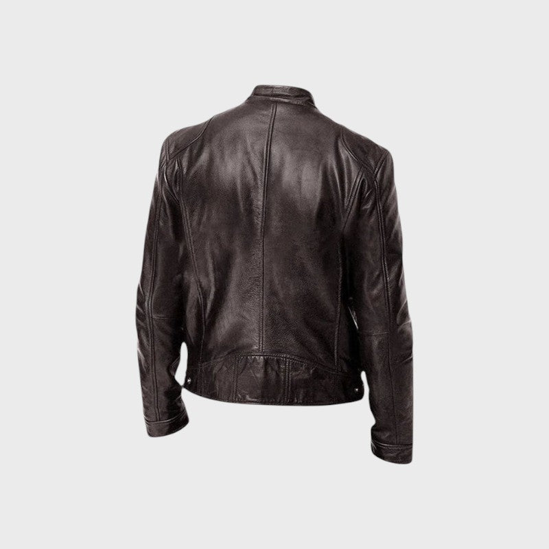 Argilla Sicilia | MARC | Giacca In Pelle Da Uomo Elegante E Versatile Qualità