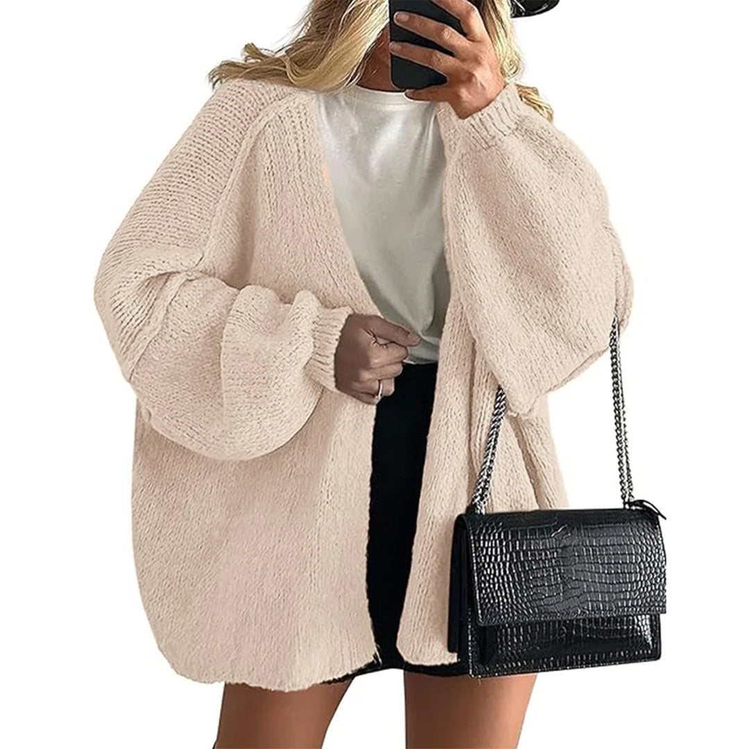 Argilla Sicilia | GIOIA | Cardigan Oversize Maglia Fiammata