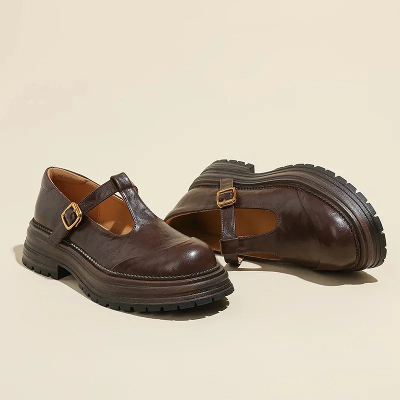 Argilla Sicilia | MARY JANES | Elegante Scarpa in Pelle