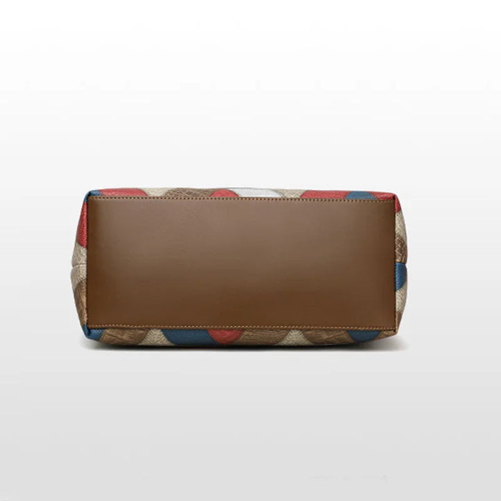 Argilla Sicilia | ISOTTA TOTE | Borsa a spalla Mosaico in pelle