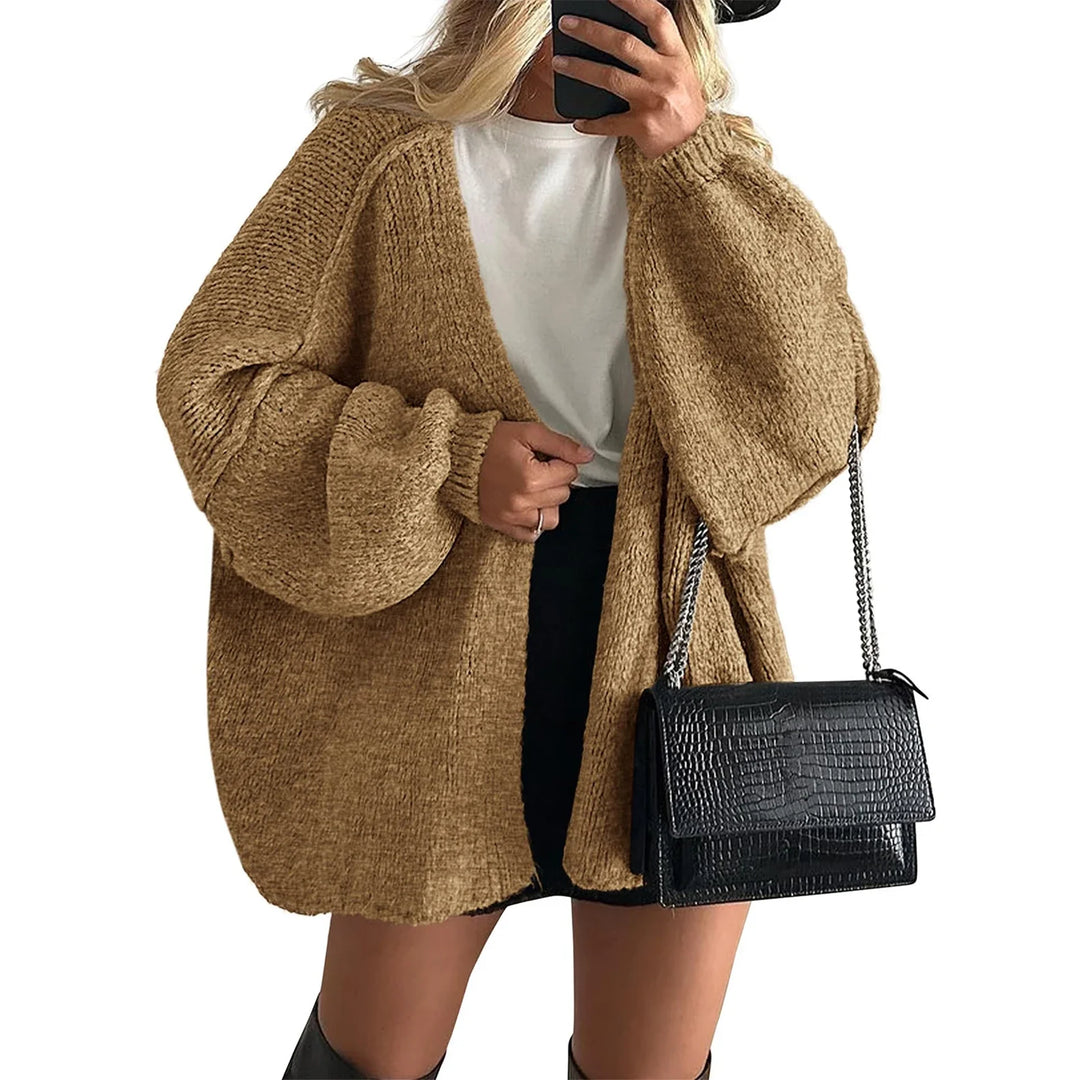 Argilla Sicilia | GIOIA | Cardigan Oversize Maglia Fiammata