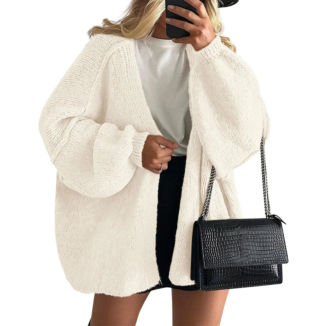 Argilla Sicilia | GIOIA | Cardigan Oversize Maglia Fiammata