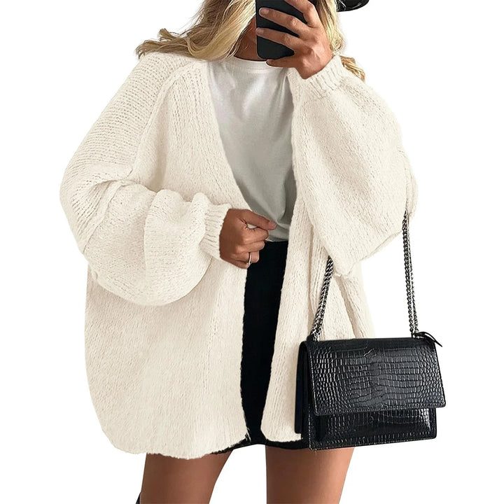Argilla Sicilia | GIOIA | Cardigan Oversize Maglia Fiammata