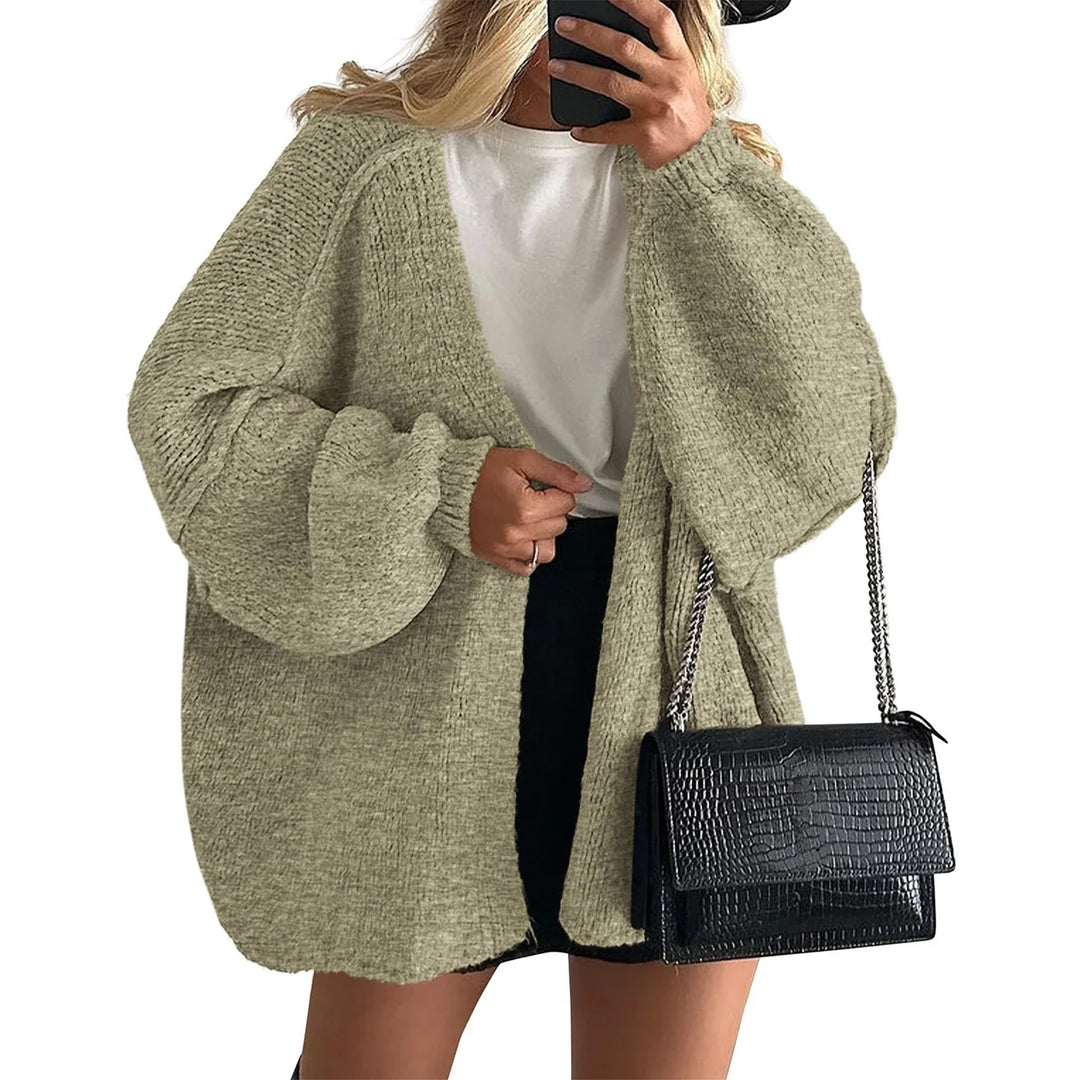 Argilla Sicilia | GIOIA | Cardigan Oversize Maglia Fiammata