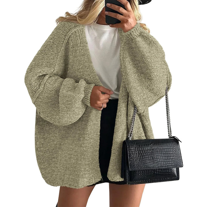 Argilla Sicilia | GIOIA | Cardigan Oversize Maglia Fiammata