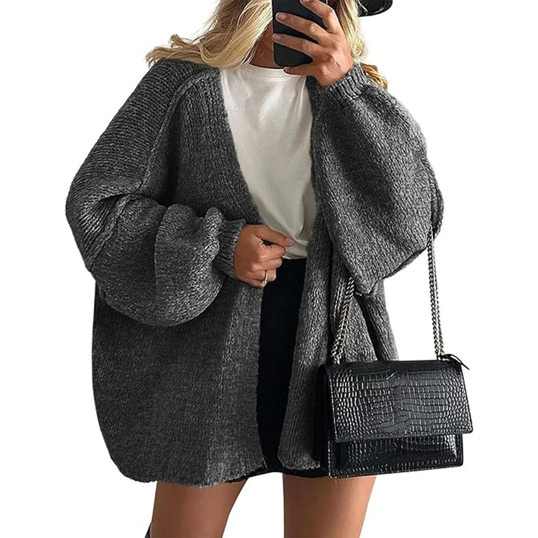 Argilla Sicilia | GIOIA | Cardigan Oversize Maglia Fiammata