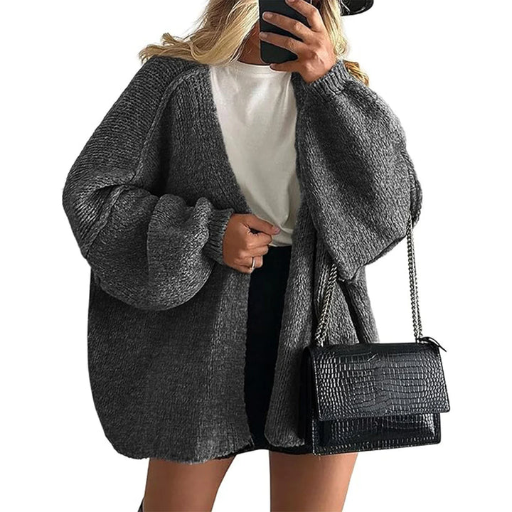 Argilla Sicilia | GIOIA | Cardigan Oversize Maglia Fiammata
