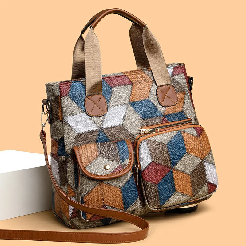 Argilla Sicilia | MARILENA | Borsa a Mano Mosaico Classica