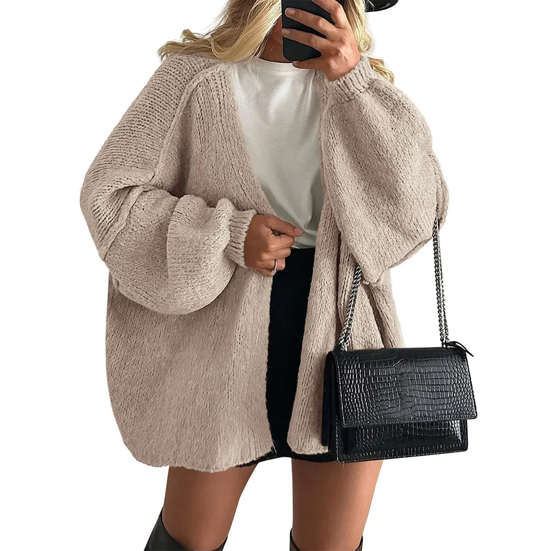 Argilla Sicilia | GIOIA | Cardigan Oversize Maglia Fiammata