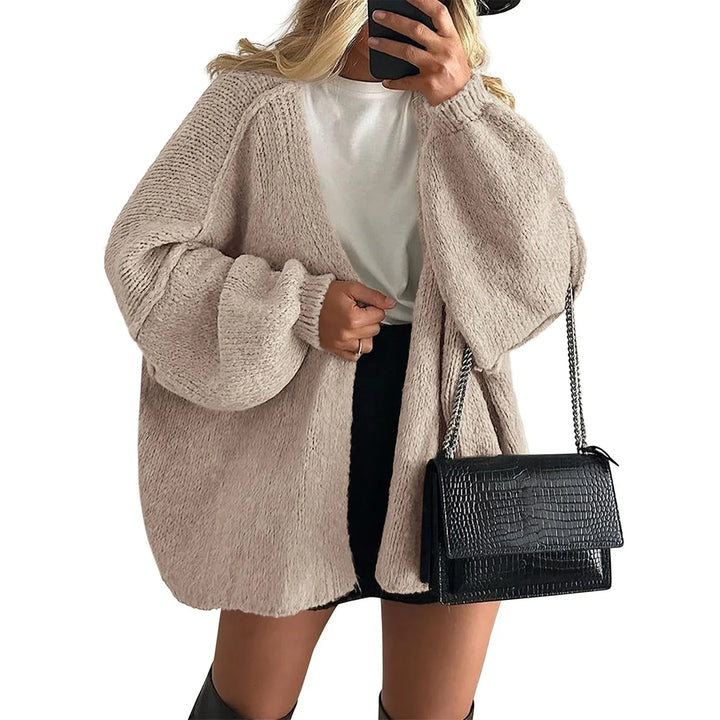 Argilla Sicilia | GIOIA | Cardigan Oversize Maglia Fiammata