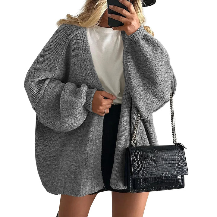 Argilla Sicilia | GIOIA | Cardigan Oversize Maglia Fiammata