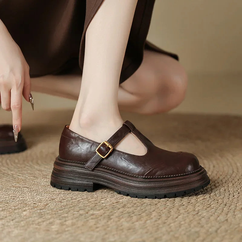 Argilla Sicilia | MARY JANES | Elegante Scarpa in Pelle