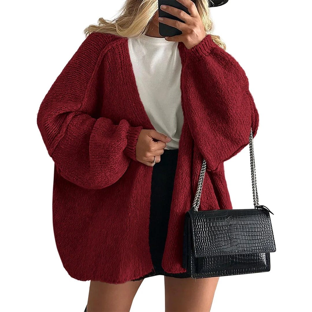 Argilla Sicilia | GIOIA | Cardigan Oversize Maglia Fiammata