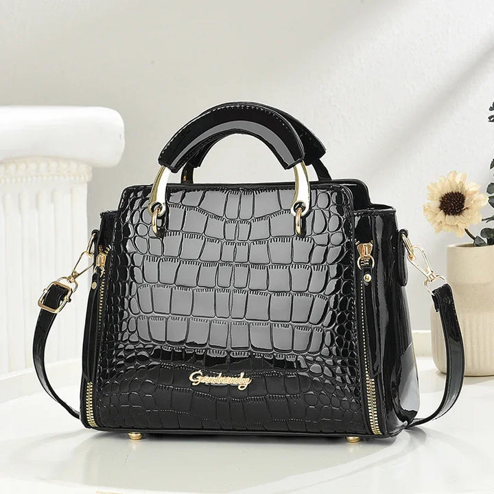 Argilla Sicilia | DALIA TOP HANDLE | Borsa a spalla Mosaico Essenziale