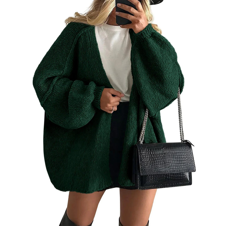 Argilla Sicilia | GIOIA | Cardigan Oversize Maglia Fiammata