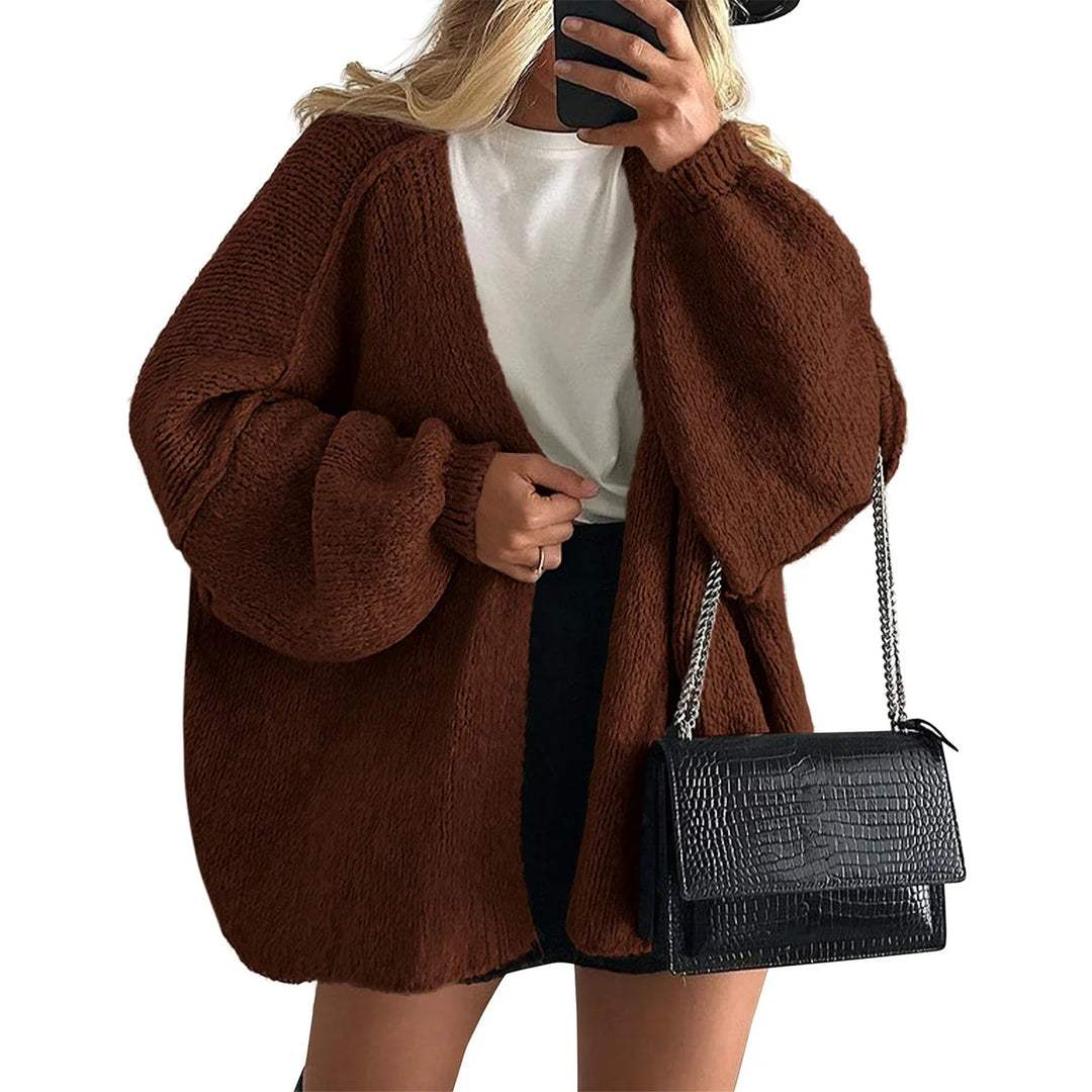 Argilla Sicilia | GIOIA | Cardigan Oversize Maglia Fiammata