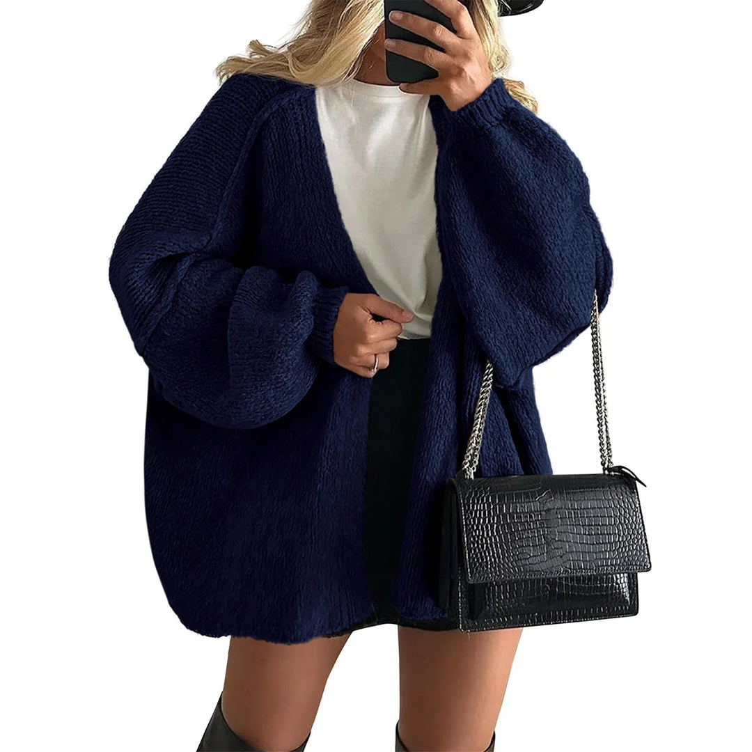 Argilla Sicilia | GIOIA | Cardigan Oversize Maglia Fiammata