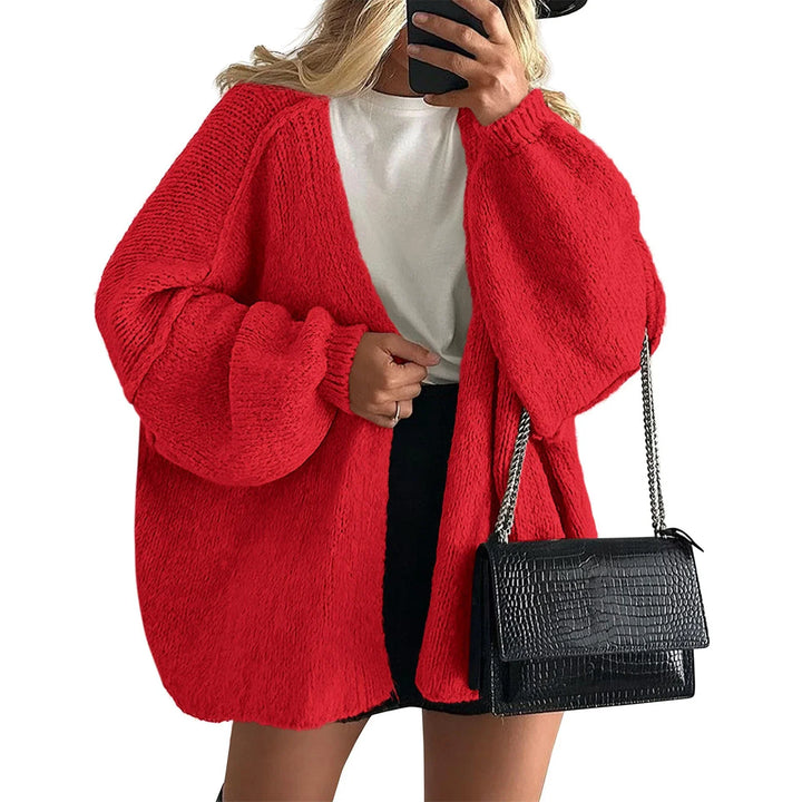 Argilla Sicilia | GIOIA | Cardigan Oversize Maglia Fiammata