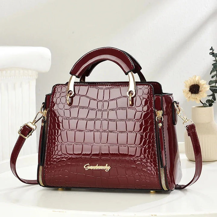 Argilla Sicilia | DALIA TOP HANDLE | Borsa a spalla Mosaico Essenziale