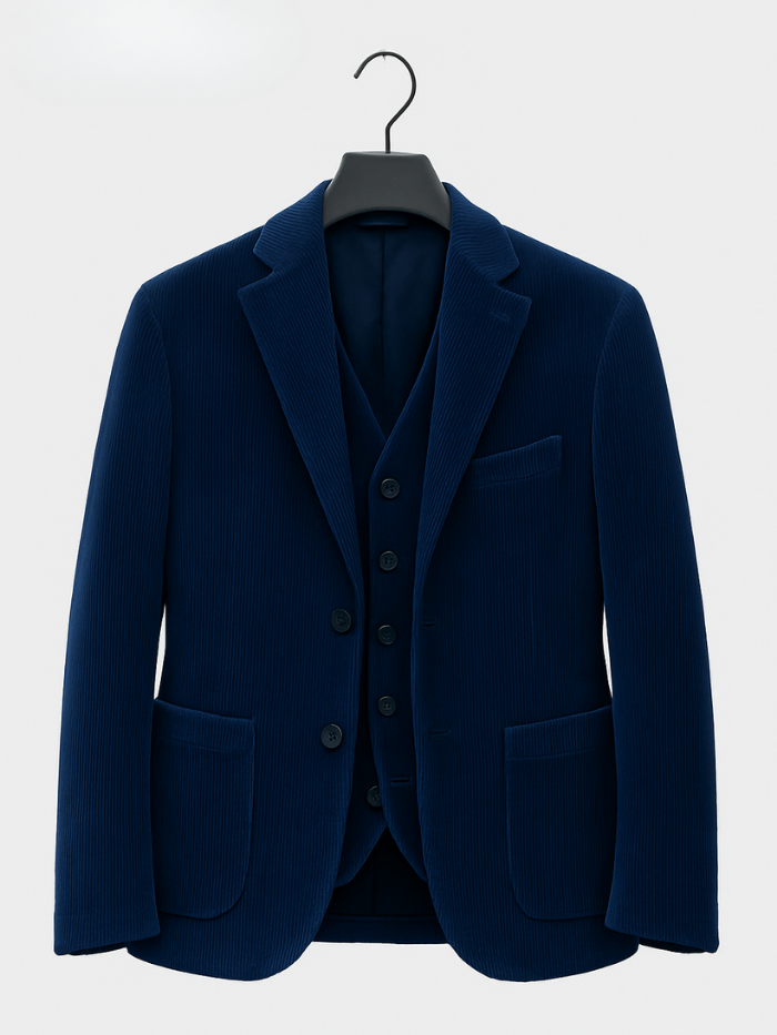 Argilla Sicilia | TOMMY | Completo 2 pezzi: Blazer e Gilet in Velluto