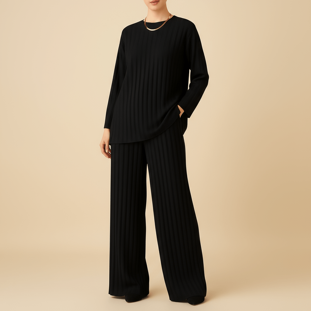 Argilla Sicilia | LAVINIA | Completo elegante con top e pantaloni