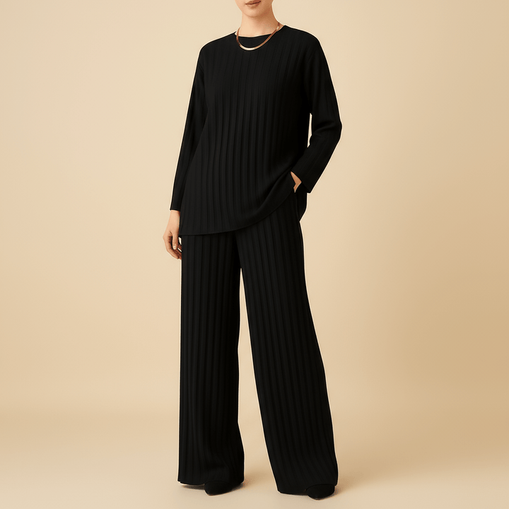 Argilla Sicilia | LAVINIA | Completo elegante con top e pantaloni