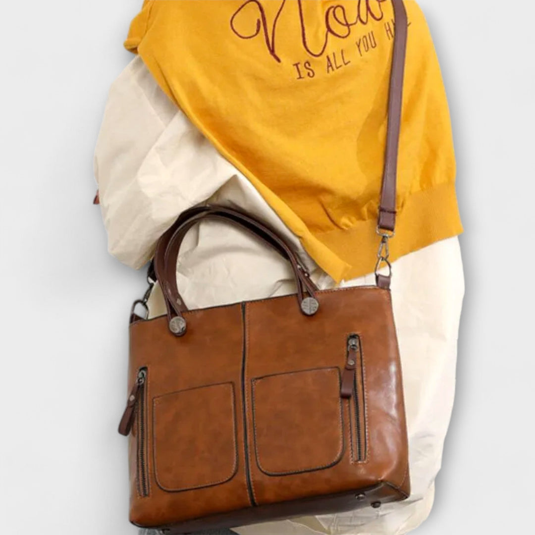 Argilla Sicilia | LORA | Borsa in Pelle Elegante