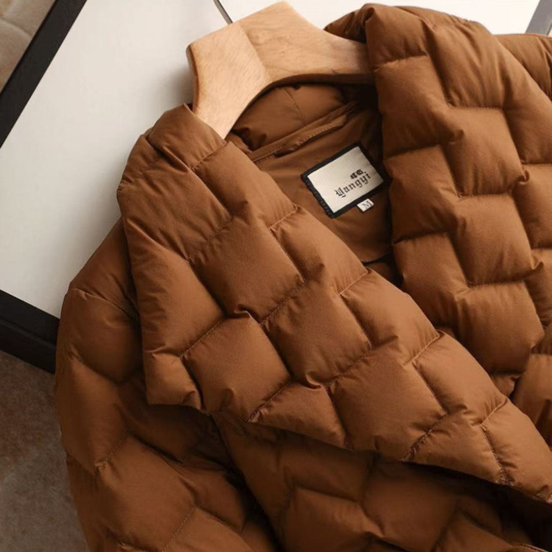 Argilla Sicilia | BEATRICE | Giacca trapuntata incrociata