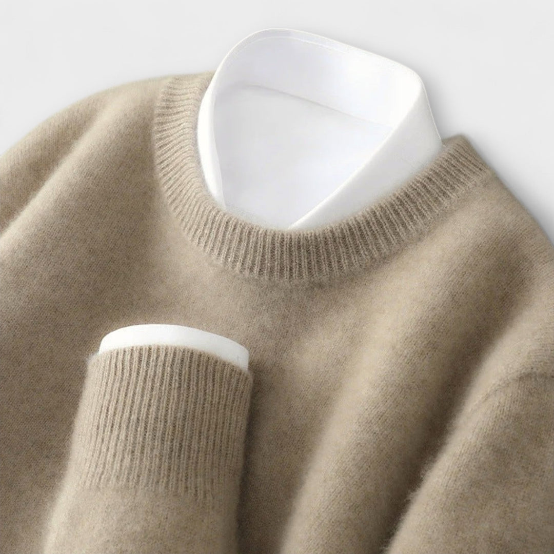Argilla Sicilia | AURELIO | Maglia in Cashmere con Collo Alto